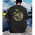 Camo Apple Camouflage Clothing School Student Camo Teacher Men Women Kids Men's Back Print T-Shirt, funny gift Camo Apple Camouflage Clothing School Student Camo Teacher Men Women Kids Men's Back Print T-Shirt, funny gift