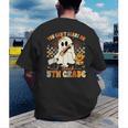 You Can't Scare Me I Teach Fifth Grade Teacher Halloween Men's Back Print T-Shirt, funny gift