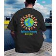 Celebrate Diversity Everyday Teachers & School Student Gift Men's Back Print T-Shirt, funny gift Celebrate Diversity Everyday Teachers & School Student Gift Men's Back Print T-Shirt, funny gift