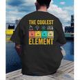 Chemistry Teacher Element Science Student Chemist Men's Back Print T-Shirt, funny gift Chemistry Teacher Element Science Student Chemist Men's Back Print T-Shirt, funny gift
