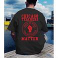 Chicago Teachers Matter Support Union Education Red For Ed Men's Back Print T-Shirt, funny gift Chicago Teachers Matter Support Union Education Red For Ed Men's Back Print T-Shirt, funny gift