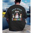 Chillin With My Sped Snowmies Teacher Student Christmas Men's Back Print T-Shirt, funny gift Chillin With My Sped Snowmies Teacher Student Christmas Men's Back Print T-Shirt, funny gift
