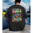 Color The World With Kindness Teacher Back To School Men's Back Print T-Shirt, funny gift Color The World With Kindness Teacher Back To School Men's Back Print T-Shirt, funny gift