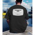 Composition Notebook Halloween Costume Teacher Student Men's Back Print T-Shirt, funny gift Composition Notebook Halloween Costume Teacher Student Men's Back Print T-Shirt, funny gift