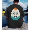 Cute Good Egg Teacher Halloween Costume Food Group Men's Back Print T-Shirt, funny gift