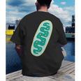 DIY Mitochondria Costume Biology Teacher Halloween Men's Back Print T-Shirt, funny gift