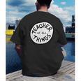 Dr Seuss Teacher Of All Things Red Emblem Men's Back Print T-Shirt, funny gift