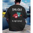 Drama Teacher For Theatre And Performing Arts Men's Back Print T-Shirt, funny gift Drama Teacher For Theatre And Performing Arts Men's Back Print T-Shirt, funny gift