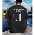 Fa La 8 Math Pun Math Teacher Christmas Men's Back Print T-Shirt, funny gift Fa La 8 Math Pun Math Teacher Christmas Men's Back Print T-Shirt, funny gift