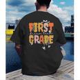 First Grade Dream Retro Team Fall Halloween Spooky Teachers Men's Back Print T-Shirt, funny gift First Grade Dream Retro Team Fall Halloween Spooky Teachers Men's Back Print T-Shirt, funny gift