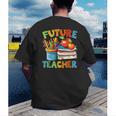 Future Teacher Costume For Kids Back To School Boy Girl Men's Back Print T-Shirt, funny gift