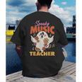 Groovy Faboolous Spooky Music Teacher Halloween Men Women Men's Back Print T-Shirt, funny gift Groovy Faboolous Spooky Music Teacher Halloween Men Women Men's Back Print T-Shirt, funny gift