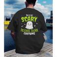 Halloween This Is My Scary Preschool Teacher Custome For Men Women Kids Men's Back Print T-Shirt, funny gift Halloween This Is My Scary Preschool Teacher Custome For Men Women Kids Men's Back Print T-Shirt, funny gift
