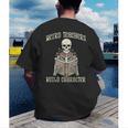 Halloween Weird Teachers Build Character Costume Men Women Men's Back Print T-Shirt, funny gift Halloween Weird Teachers Build Character Costume Men Women Men's Back Print T-Shirt, funny gift