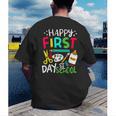 Happy First Day Of School Teacher Back To School Student Men's Back Print T-Shirt, funny gift Happy First Day Of School Teacher Back To School Student Men's Back Print T-Shirt, funny gift