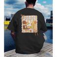 Humpty Dumpty Had A Great Fall Teacher Thanksgiving Autumn Men's Back Print T-Shirt, funny gift