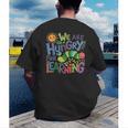We Are Hungry For Learning Teacher Life Back To School Men's Back Print T-Shirt, funny gift We Are Hungry For Learning Teacher Life Back To School Men's Back Print T-Shirt, funny gift