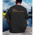 It's A Good Day To Teach Environmental Science Teacher Men's Back Print T-Shirt, funny gift It's A Good Day To Teach Environmental Science Teacher Men's Back Print T-Shirt, funny gift