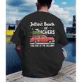 Jolliest Bunch Of Teachers This Side Of The Hallway Xmas PJ Men's Back Print T-Shirt, funny gift