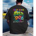 Let The Games Begin Fourth Grade Field Day 2025 Teacher Kid Men's Back Print T-Shirt, funny gift Let The Games Begin Fourth Grade Field Day 2025 Teacher Kid Men's Back Print T-Shirt, funny gift