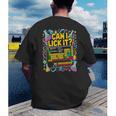 Can I Lick It Periodic Table Science Teacher Men Women Men's Back Print T-Shirt, funny gift