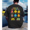 Math Cat Geometry Back To School Mathematics Teacher Men's Back Print T-Shirt, funny gift Math Cat Geometry Back To School Mathematics Teacher Men's Back Print T-Shirt, funny gift