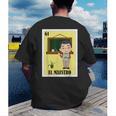 Mexican For Teachers El Maestro Men's Back Print T-Shirt, funny gift