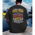 Middle School Science Teacher Halloween Costume For Men Women Men's Back Print T-Shirt, funny gift Middle School Science Teacher Halloween Costume For Men Women Men's Back Print T-Shirt, funny gift