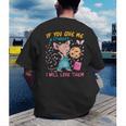 Mouse Teacher If You Give Me A Student I Will Love Them Men's Back Print T-Shirt, funny gift