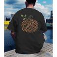 Music Notes Pumpkin Fall Music Teacher Autumn Halloween Men's Back Print T-Shirt, funny gift Music Notes Pumpkin Fall Music Teacher Autumn Halloween Men's Back Print T-Shirt, funny gift