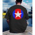 Nerdy Captain Sweatpants Retro Comic Book Fan Teacher Men's Back Print T-Shirt, funny gift