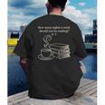 How Many Nights A Week Should You Be Reading 6-7 Teacher Fun Men's Back Print T-Shirt, funny gift How Many Nights A Week Should You Be Reading 6-7 Teacher Fun Men's Back Print T-Shirt, funny gift