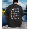 Ocean Animals Alphabet Cute Sea Life ABC Marine Kids Teacher Men's Back Print T-Shirt, funny gift Ocean Animals Alphabet Cute Sea Life ABC Marine Kids Teacher Men's Back Print T-Shirt, funny gift