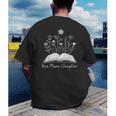 One-More Chapter Wildflower Reading Teacher Library Bookish Men's Back Print T-Shirt, funny gift One-More Chapter Wildflower Reading Teacher Library Bookish Men's Back Print T-Shirt, funny gift