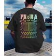 Para Tour Paraprofessional Squad Rock Teacher Back To School Men's Back Print T-Shirt, funny gift Para Tour Paraprofessional Squad Rock Teacher Back To School Men's Back Print T-Shirt, funny gift