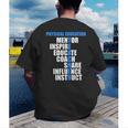 PE Physical Education Teacher For PE Teacher Men's Back Print T-Shirt, funny gift PE Physical Education Teacher For PE Teacher Men's Back Print T-Shirt, funny gift