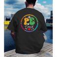 Physical Education PE Instructor Coach Teacher Gym Men's Back Print T-Shirt, funny gift