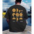 Pizza Slice Fraction Math Teacher Back To School Educational Men's Back Print T-Shirt, funny gift Pizza Slice Fraction Math Teacher Back To School Educational Men's Back Print T-Shirt, funny gift