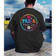 Pre K Dream Team Back To School Boys First Day Teacher Men's Back Print T-Shirt, funny gift