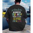 Pre-K Life Preschool Teacher Tees Men Women T-Shirt Men's Back Print T-Shirt, funny gift