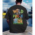 Preschool Teacher Kids Back To School Wild About Pre-K Men's Back Print T-Shirt, funny gift