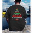 Reading Teacher Christmas Shirt Elf Christmas Cheer For Men Women Men's Back Print T-Shirt, funny gift Reading Teacher Christmas Shirt Elf Christmas Cheer For Men Women Men's Back Print T-Shirt, funny gift