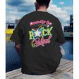 Ready To Rock School Shirt Students And Teachers Men's Back Print T-Shirt, funny gift