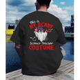 This Is My Scary Science Teacher Costume Ghost Halloween Men's Back Print T-Shirt, funny gift This Is My Scary Science Teacher Costume Ghost Halloween Men's Back Print T-Shirt, funny gift