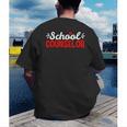 School Counselor Teacher Guidance Counseling For Men Women Kids Men's Back Print T-Shirt, funny gift School Counselor Teacher Guidance Counseling For Men Women Kids Men's Back Print T-Shirt, funny gift