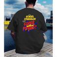 School Counselor Teacher Superhero Superpower Comic Book Men's Back Print T-Shirt, funny gift School Counselor Teacher Superhero Superpower Comic Book Men's Back Print T-Shirt, funny gift