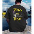 School Math Teacher Halloween 2022 Trig Or Treat Shirt Men's Back Print T-Shirt, funny gift School Math Teacher Halloween 2022 Trig Or Treat Shirt Men's Back Print T-Shirt, funny gift