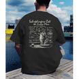 SchröDinger's Cat Escape Plan Science Teacher For Men Women Kids Men's Back Print T-Shirt, funny gift