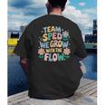 Special Education Teacher Team SPED Grow With The Flow Men's Back Print T-Shirt, funny gift Special Education Teacher Team SPED Grow With The Flow Men's Back Print T-Shirt, funny gift