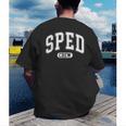 SPED Crew SPED Teacher Back To School For Women Men Men's Back Print T-Shirt, funny gift SPED Crew SPED Teacher Back To School For Women Men Men's Back Print T-Shirt, funny gift